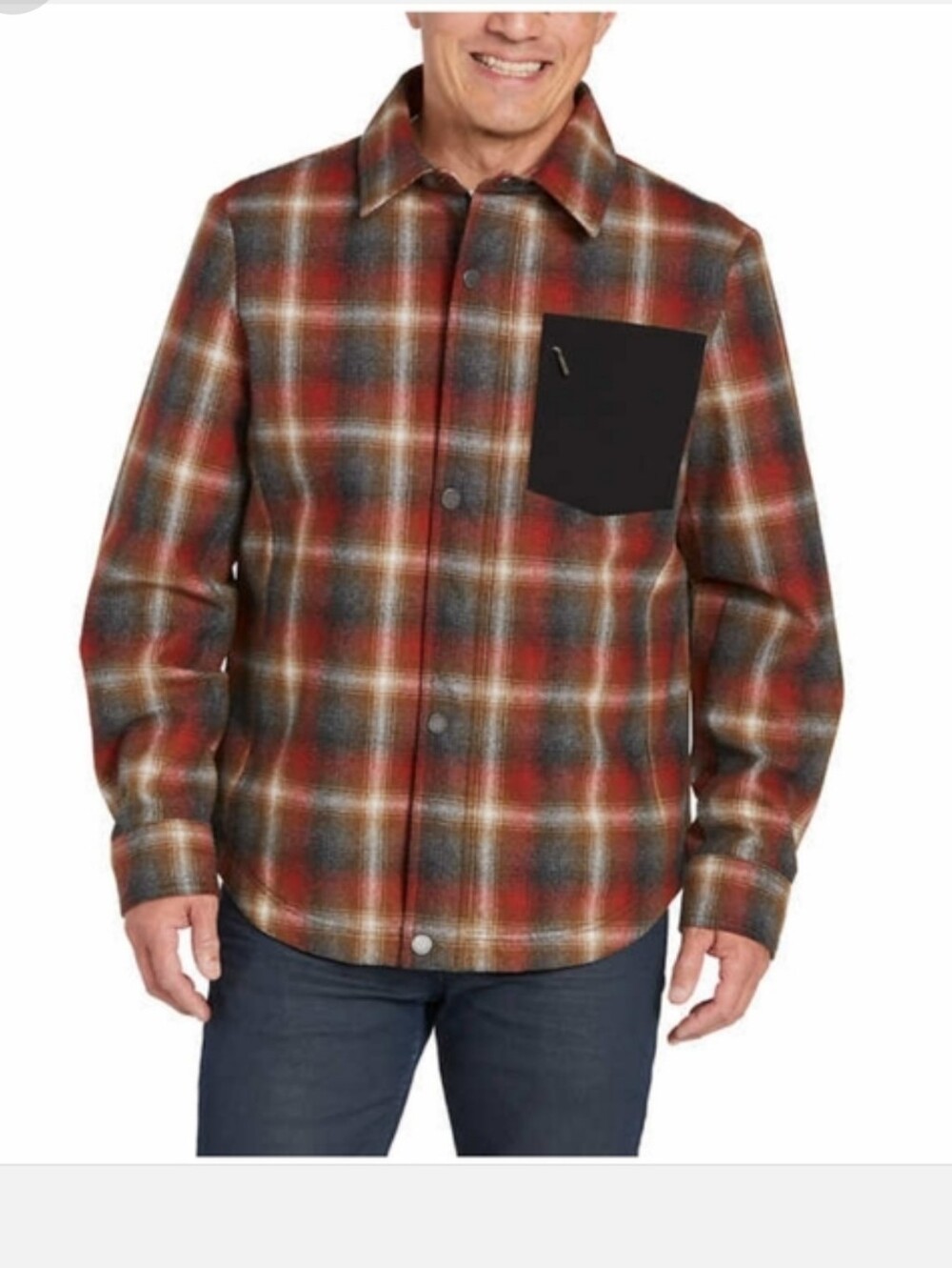 Pendleton Men's Wool Blend Shirt Jacket nwt, XXL